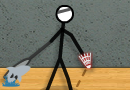 Stick Figure Badminton 2